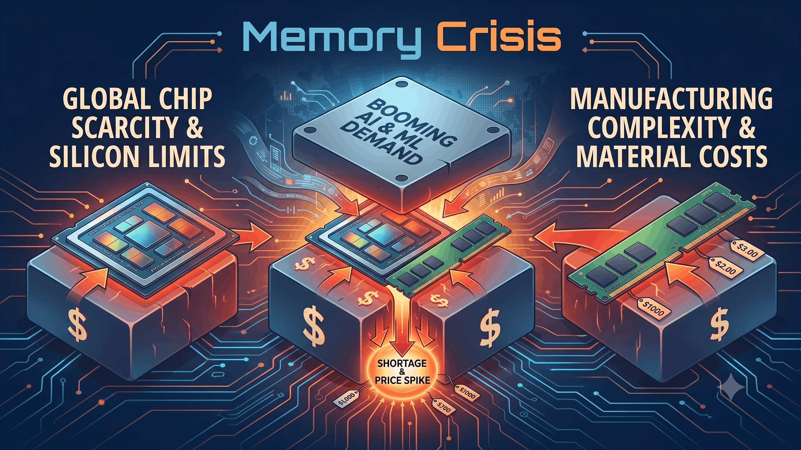The Memory Crisis: Why GPUs and RAM Became Luxury Items